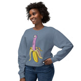 Funny Unisex Lightweight Crewneck Sweatshirt