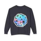 Celestial Moon Graphic Crewneck Sweatshirt