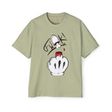 Edgy Graphic Tee with Bold Statement