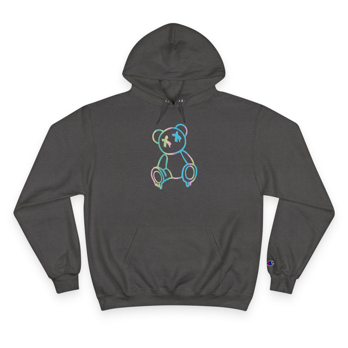 Colorful Bear Graphic Champion Hoodie