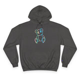 Colorful Bear Graphic Champion Hoodie