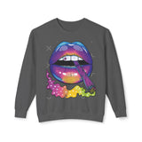 Vibrant Graphic Crewneck Sweatshirt