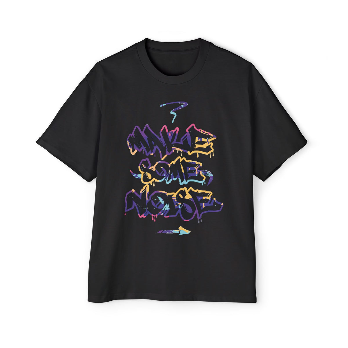 Make Some Noise Oversized Tee for Men