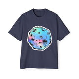 Cosmic Moon Graphic Tee for Men