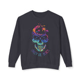 Salty Lil Beach Skull Crewneck Sweatshirt
