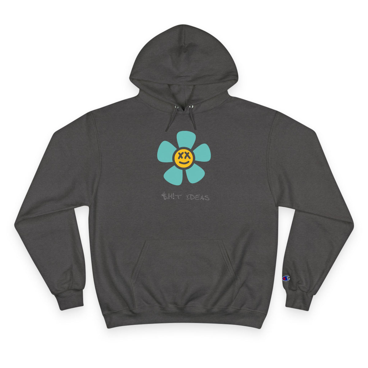 Smiley Flower Champion Hoodie