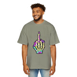 Colorful Skeleton Graphic Oversized Tee