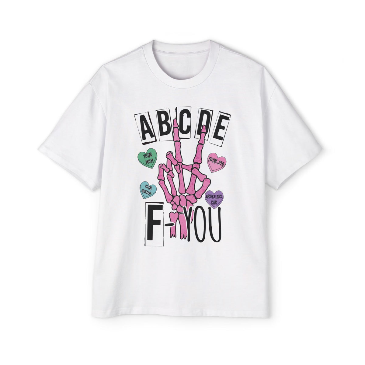 Vibrant Graphic Oversized Tee