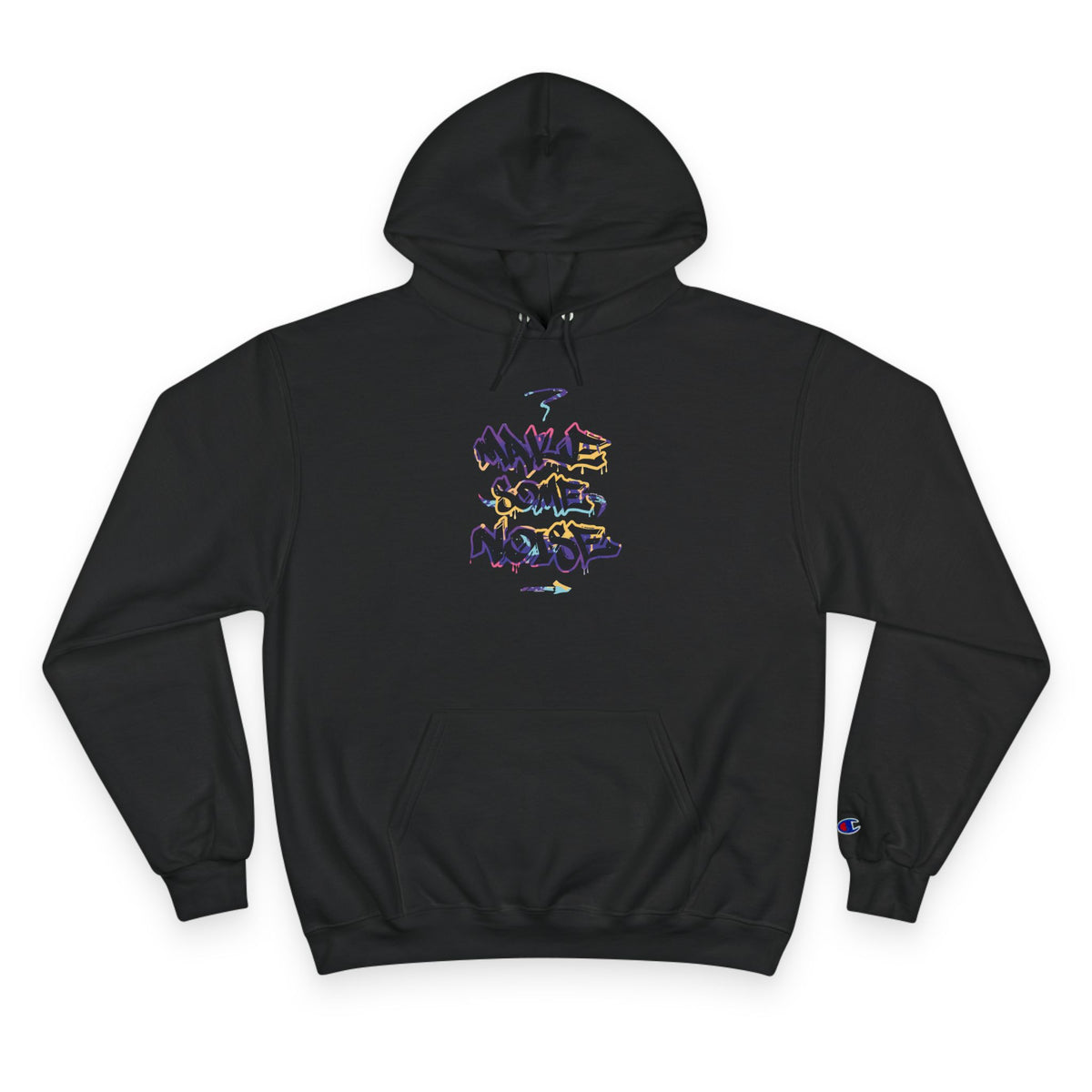 Colorful Graffiti Champion Hoodie