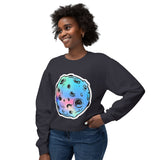 Celestial Moon Graphic Crewneck Sweatshirt