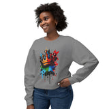 Colorful Crown Crewneck Sweatshirt