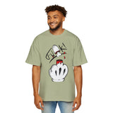 Edgy Graphic Tee with Bold Statement