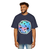 Cosmic Moon Graphic Tee for Men