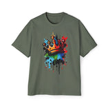 Crown Splash Men’s Heavy Oversized Tee