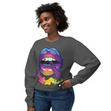 Vibrant Graphic Crewneck Sweatshirt