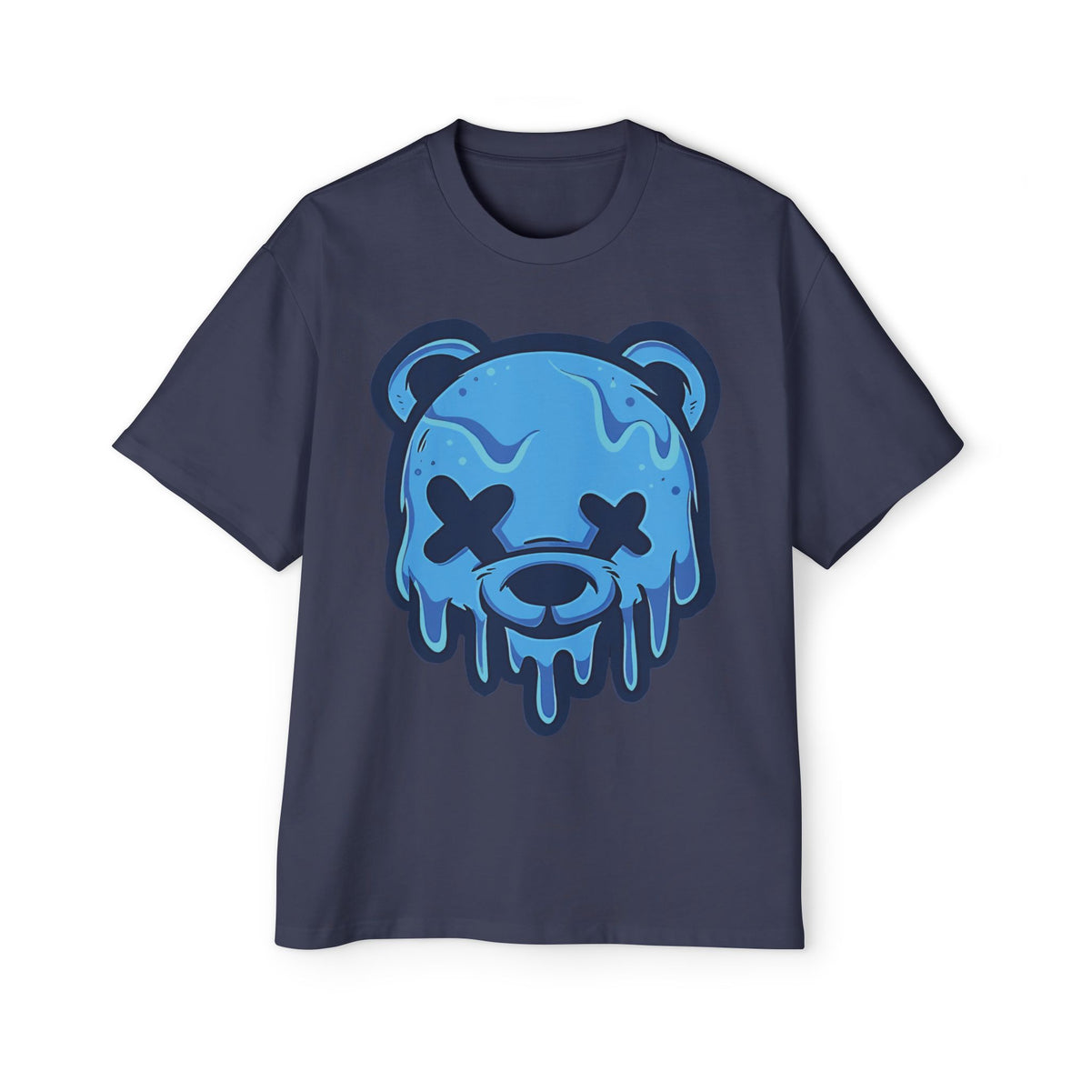 Drippy Bear Graphic Tee for Men