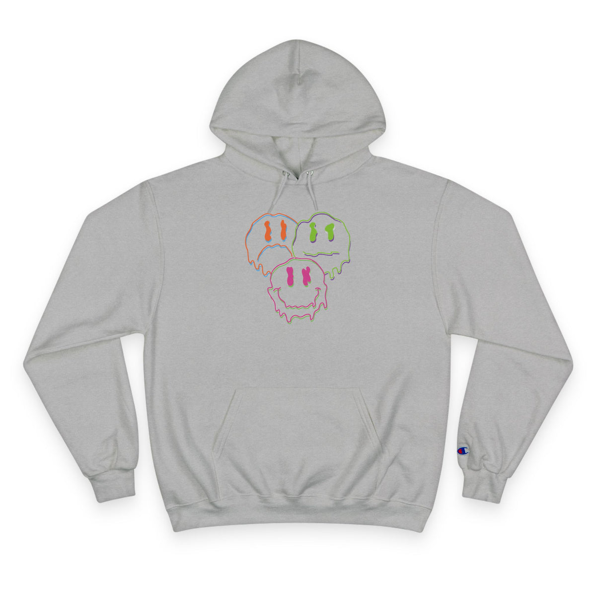 Colorful Skull Champion Hoodie