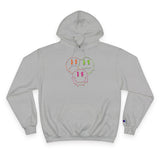 Colorful Skull Champion Hoodie