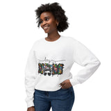 Colorful Graphic Crewneck Sweatshirt