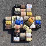 Men's Socks Crew Cactus Jack Socks 3 Pair/Box Cotton Sport Hip Hop Basketball White /Yellow /Black Sockken Wholesale Women socks