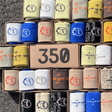 Men's Socks Crew Cactus Jack Socks 3 Pair/Box Cotton Sport Hip Hop Basketball White /Yellow /Black Sockken Wholesale Women socks